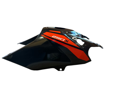 HONDA FRONT CENTER GAS TANK FUEL TANK COVER FENDER 06-2024 TRX250X EX OEM BLK